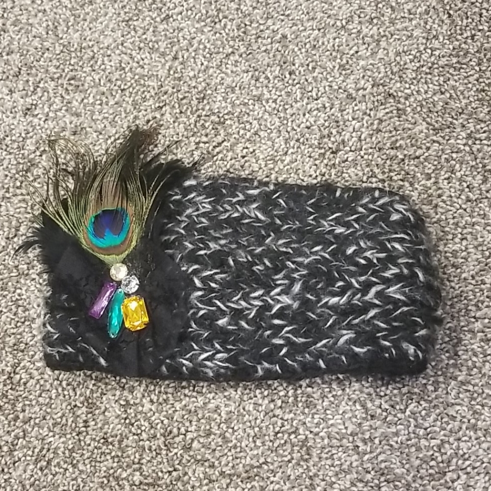 Hand knit headwrap